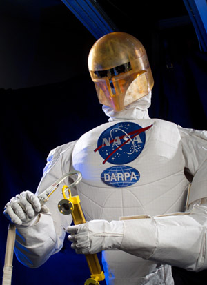 Figure 6 - Peratech’s QTC sensor material is used on the hands of NASA’s Robonaut, allowing it to get feedback on how tightly it is gripping something, with fingertip sensitivity as good as the human hand